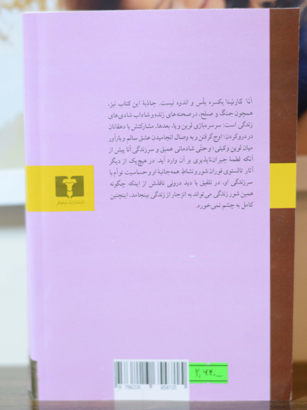 مجموعه دو جلدی آناکارنینا اثری از لیو تالستوی